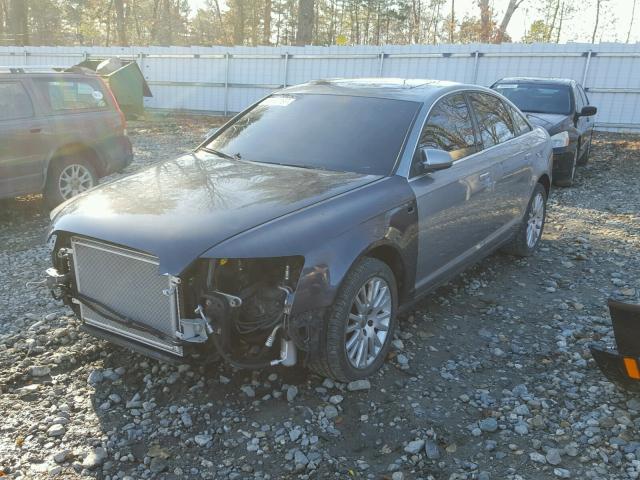 WAUAH74F77N030031 - 2007 AUDI A6 3.2 GRAY photo 2