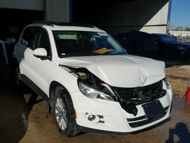 WVGAV75N39W531363 - 2009 VOLKSWAGEN TIGUAN S WHITE photo 1