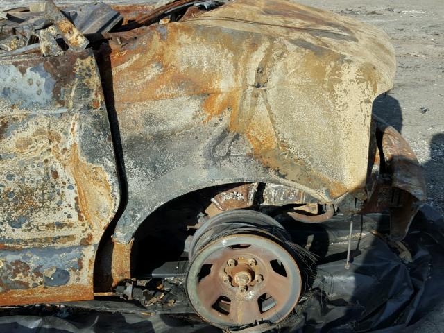 1GNDM19W51B104158 - 2001 CHEVROLET ASTRO BURN photo 10