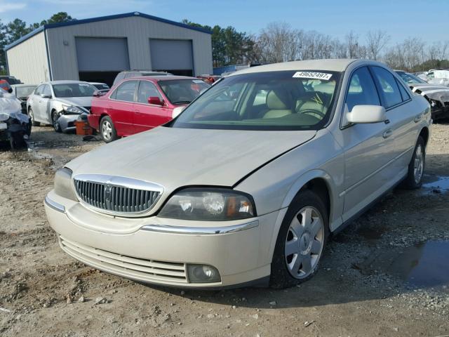 1LNHM86S54Y621557 - 2004 LINCOLN LS GRAY photo 2