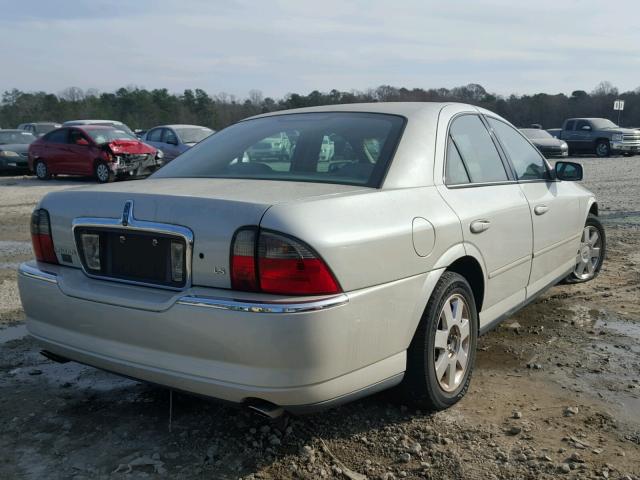 1LNHM86S54Y621557 - 2004 LINCOLN LS 灰色 照片 4