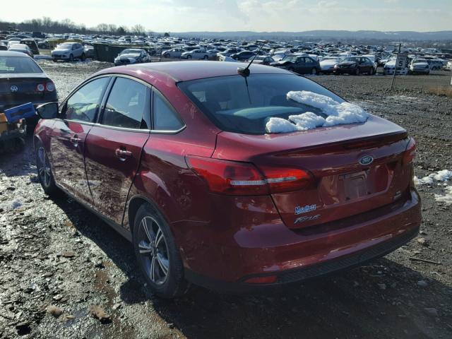 1FADP3FE2GL210521 - 2016 FORD FOCUS SE RED photo 3