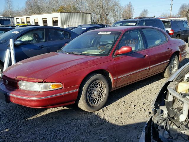 2C3HC56F8SH595959 - 1995 CHRYSLER LHS RED photo 2