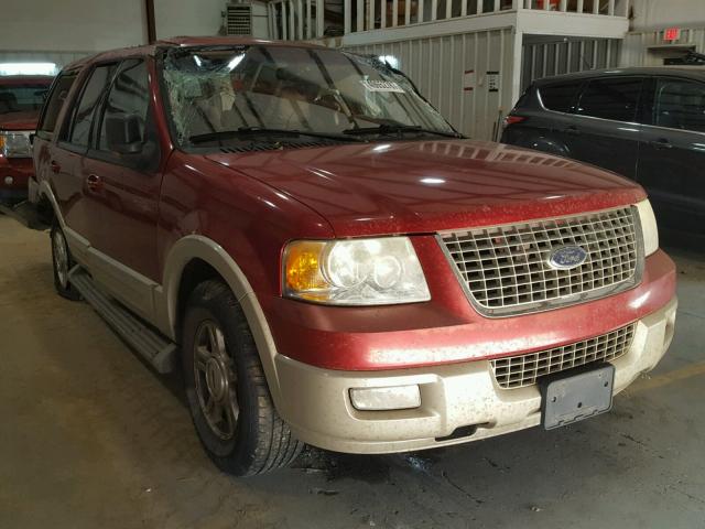 1FMFU17535LA44923 - 2005 FORD EXPEDITION MAROON photo 1