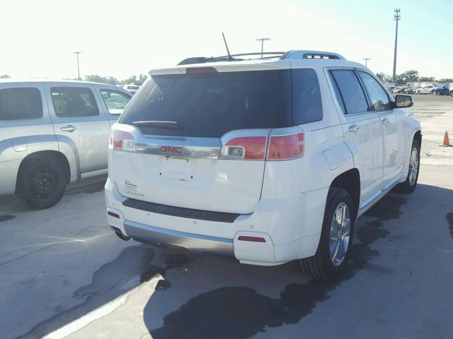 2GKALYEK2D6341440 - 2013 GMC TERRAIN DE WHITE photo 4