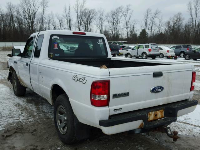 1FTYR15E49PA63691 - 2009 FORD RANGER SUP WHITE photo 3