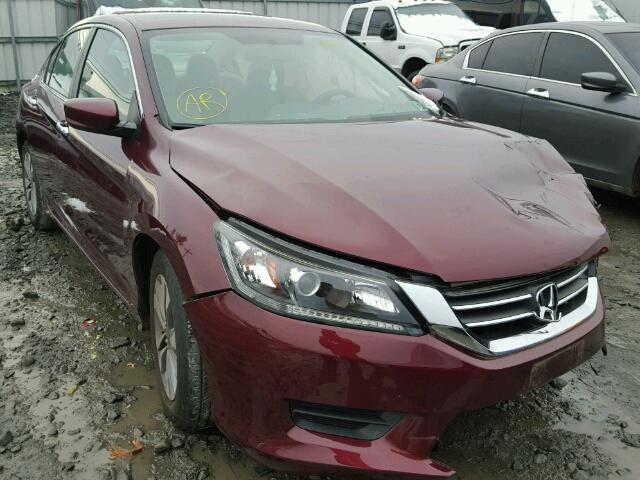 1HGCR2F36DA180781 - 2013 HONDA ACCORD LX PURPLE photo 1