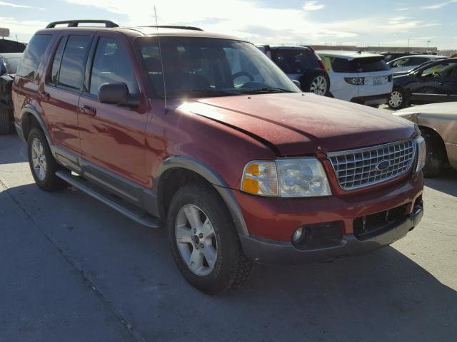 1FMZU73K03ZB31488 - 2003 FORD EXPLORER X RED photo 1