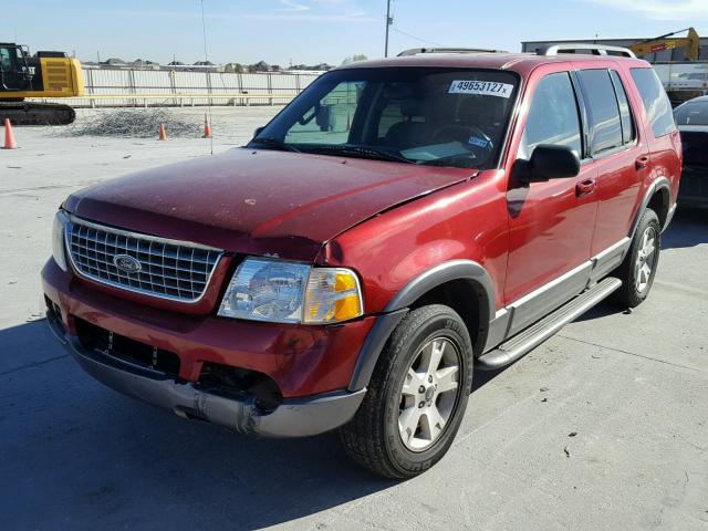 1FMZU73K03ZB31488 - 2003 FORD EXPLORER X RED photo 2