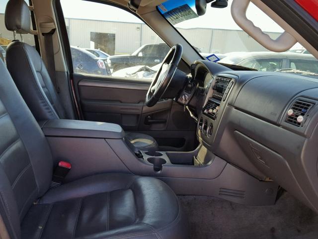 1FMZU73K03ZB31488 - 2003 FORD EXPLORER X RED photo 5