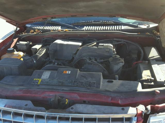 1FMZU73K03ZB31488 - 2003 FORD EXPLORER X RED photo 7