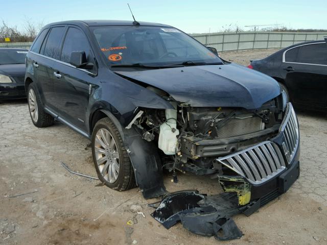 2LMDJ8JK6BBJ14549 - 2011 LINCOLN MKX BLACK photo 1