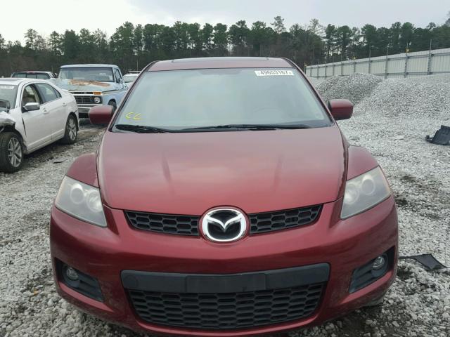 JM3ER293070140409 - 2007 MAZDA CX-7 MAROON photo 7