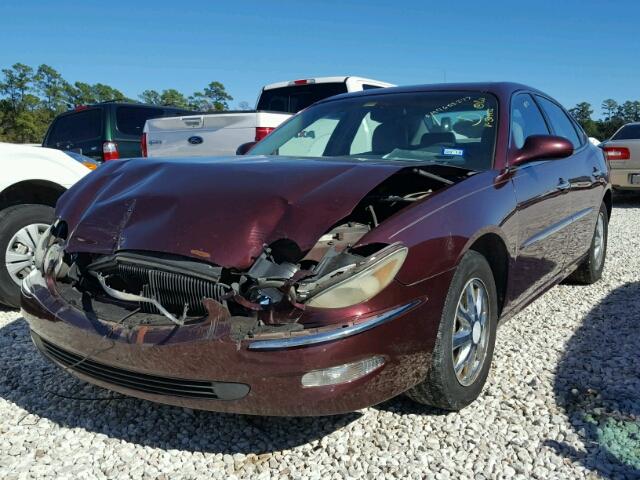 2G4WD582961304972 - 2006 BUICK LACROSSE C BURGUNDY photo 2