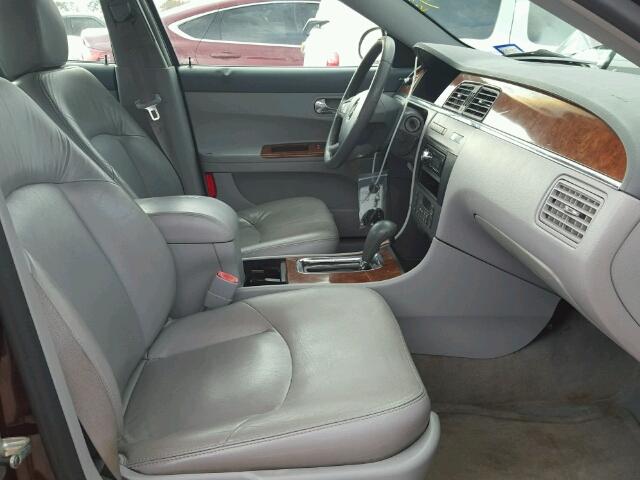 2G4WD582961304972 - 2006 BUICK LACROSSE C BURGUNDY photo 5