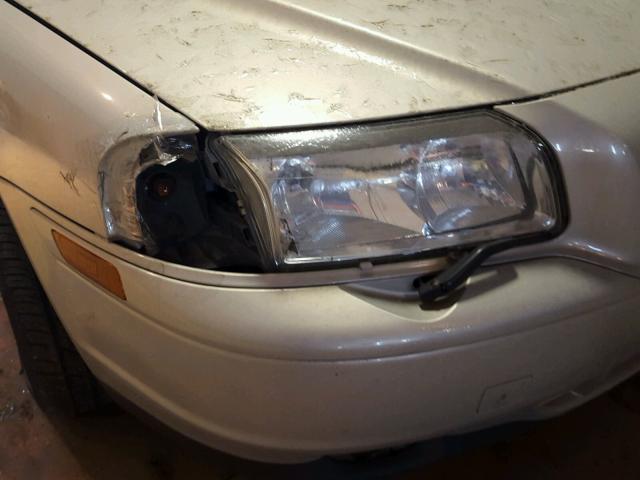 YV1TS91D321263488 - 2002 VOLVO S80 T6 TUR SILVER photo 9