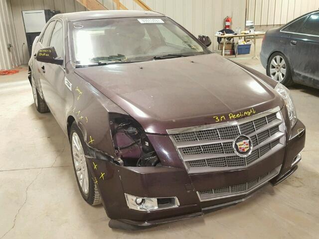 1G6DL5EG7A0119115 - 2010 CADILLAC CTS PERFOR BURGUNDY photo 1