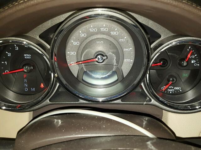 1G6DL5EG7A0119115 - 2010 CADILLAC CTS PERFOR Burgund zdjęcie 8