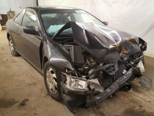 1HGCG3274YA018156 - 2000 HONDA ACCORD EX BLACK photo 1