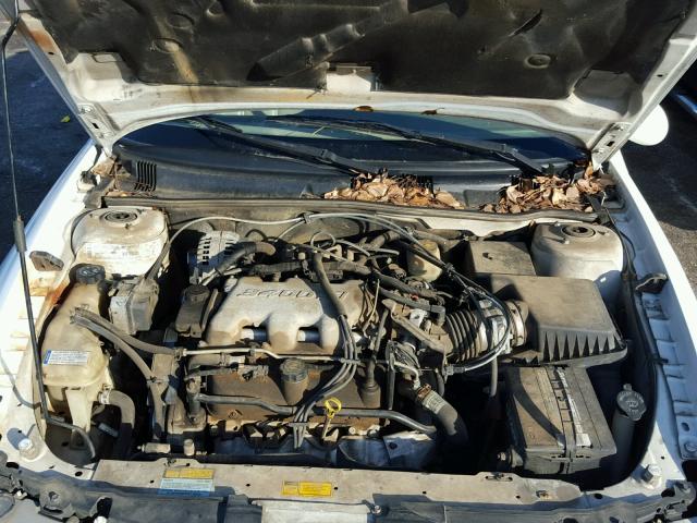 1G3NF52E81C149170 - 2001 OLDSMOBILE ALERO GLS WHITE photo 7