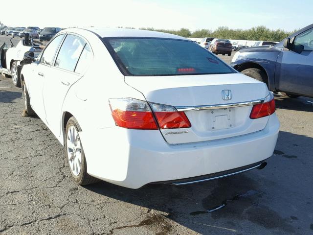 1HGCR2F78FA187074 - 2015 HONDA ACCORD EX WHITE photo 3