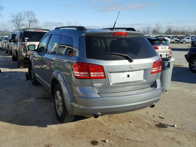 3D4PG5FV2AT233024 - 2010 DODGE JOURNEY SX SILVER photo 3