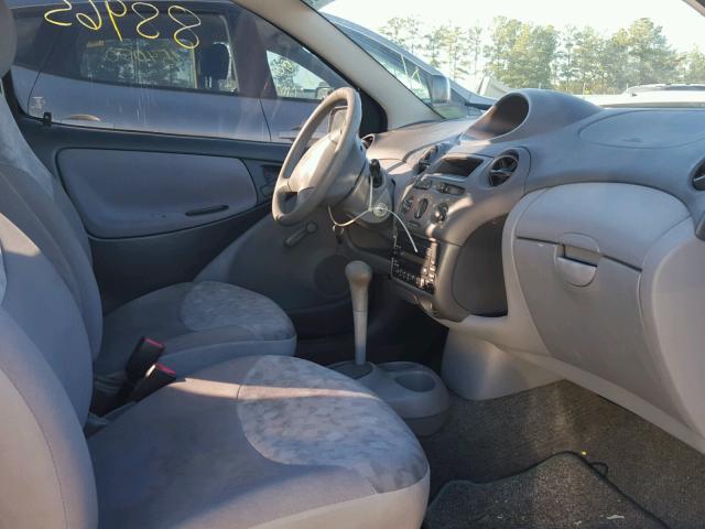 JTDAT123310194677 - 2001 TOYOTA ECHO GRAY photo 5