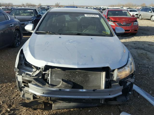 1G1PK5S90B7225247 - 2011 CHEVROLET CRUZE ECO SILVER photo 9