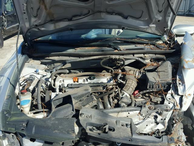 1HGCP2F8XAA012073 - 2010 HONDA ACCORD EXL SILVER photo 7