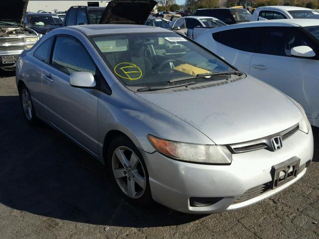 2HGFG12866H578981 - 2006 HONDA CIVIC EX SILVER photo 1