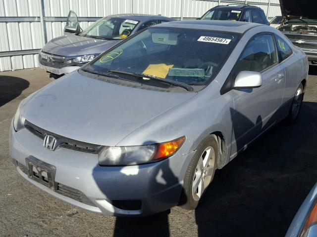 2HGFG12866H578981 - 2006 HONDA CIVIC EX SILVER photo 2