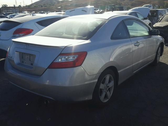2HGFG12866H578981 - 2006 HONDA CIVIC EX SILVER photo 4
