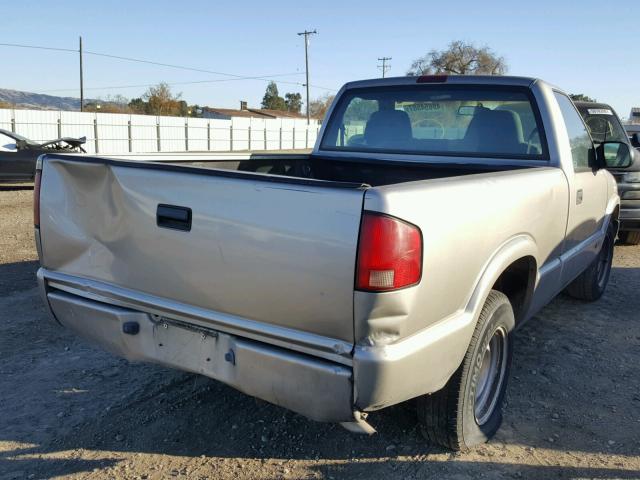 1GCCS1449X8183209 - 1999 CHEVROLET S TRUCK S1 GOLD photo 4