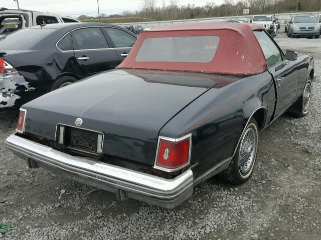 6S69R7Q493352 - 1977 CADILLAC DEVILLE BLACK photo 4