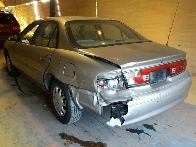 2G4WS52J631259751 - 2003 BUICK CENTURY CU GOLD photo 3