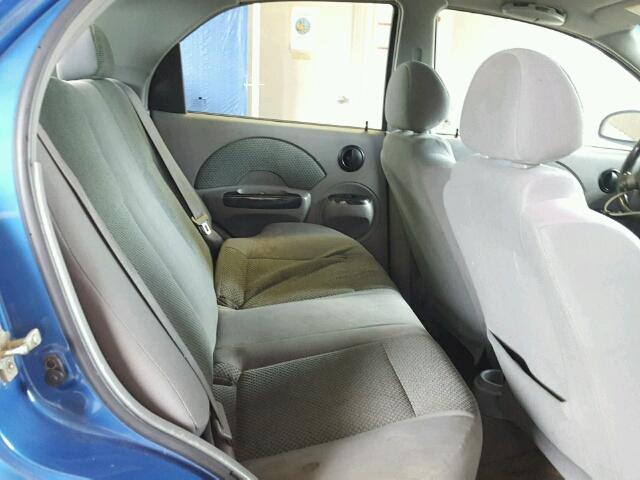 KL1TJ52634B266607 - 2004 CHEVROLET AVEO LS 蓝色 照片 6