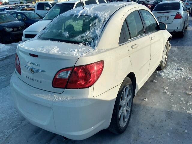 1C3LC56D69N542011 - 2009 CHRYSLER SEBRING TO WHITE photo 4