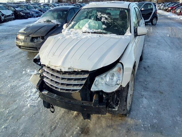 1C3LC56D69N542011 - 2009 CHRYSLER SEBRING TO WHITE photo 9