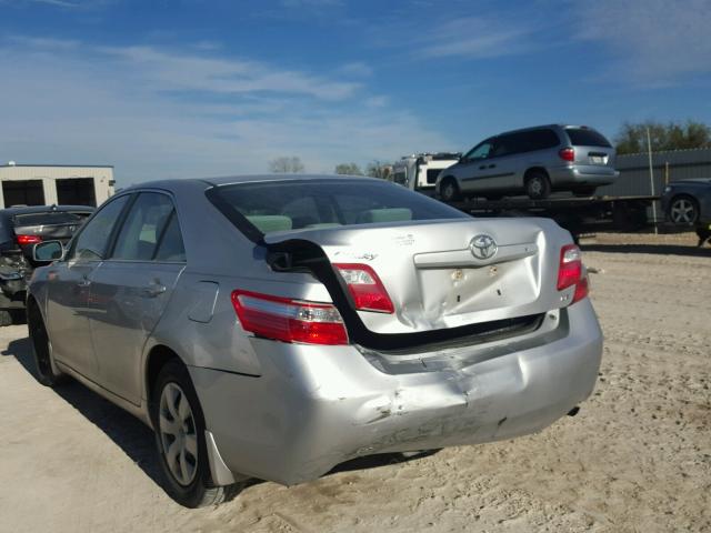 4T1BE46K39U899223 - 2009 TOYOTA CAMRY BASE SILVER photo 3