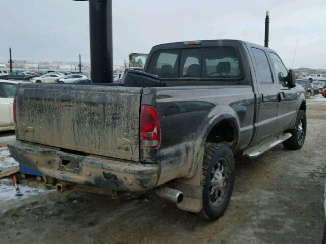 1FTWW31P27EA00701 - 2007 FORD F350 SRW S BROWN photo 4