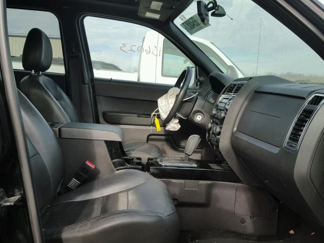 1FMCU94108KA55505 - 2008 FORD ESCAPE LIM BLACK photo 5