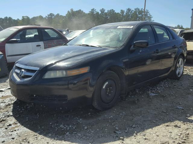 19UUA66214A029230 - 2004 ACURA TL BLACK photo 2