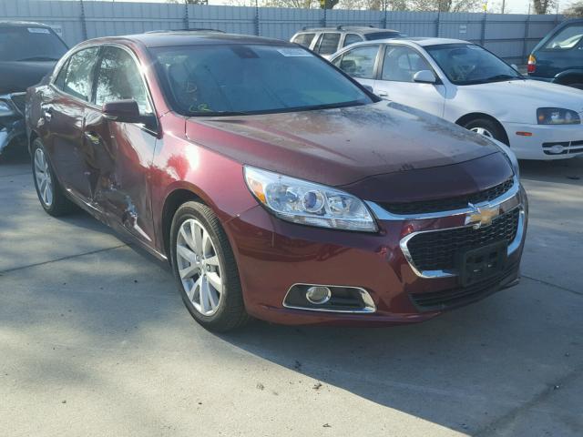 1G11F5SL7FF277928 - 2015 CHEVROLET MALIBU LTZ BURGUNDY photo 1