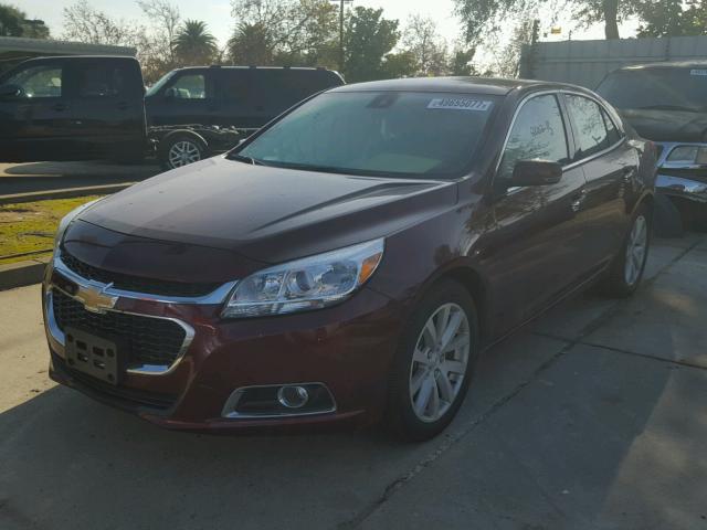 1G11F5SL7FF277928 - 2015 CHEVROLET MALIBU LTZ BURGUNDY photo 2