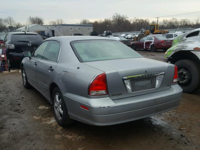 6MMAP57P62T001788 - 2002 MITSUBISHI DIAMANTE E GRAY photo 3