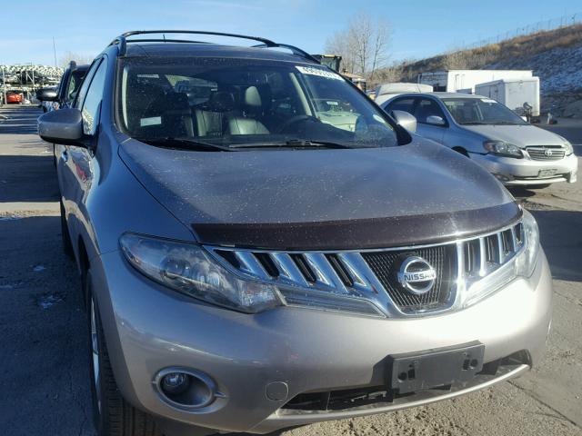 JN8AZ1MW5AW140174 - 2010 NISSAN MURANO S GRAY photo 1