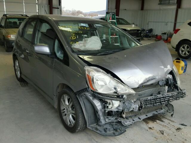 JHMGE874X9S022031 - 2009 HONDA FIT SPORT SILVER photo 1