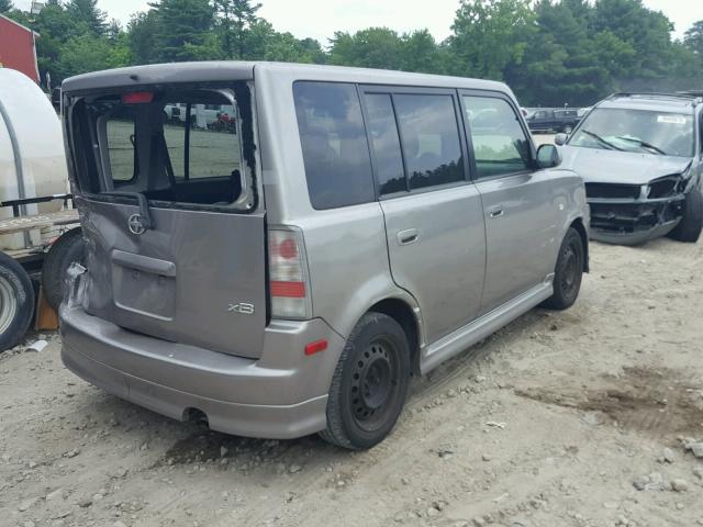 JTLKT324464111268 - 2006 TOYOTA SCION XB Сұр фото 4