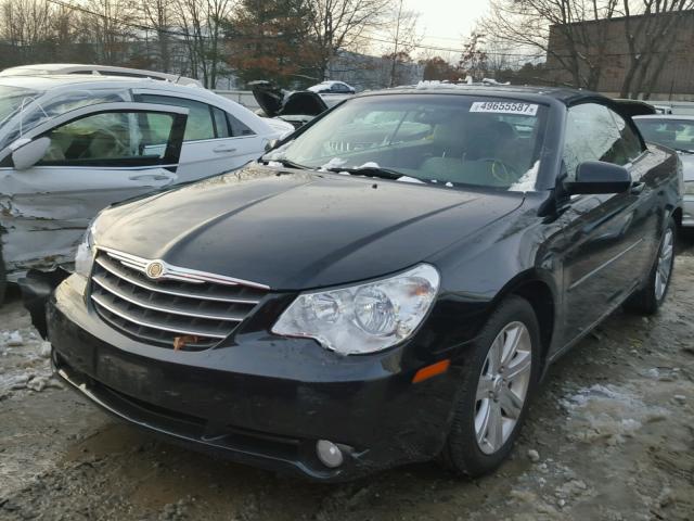 1C3BC5ED2AN165095 - 2010 CHRYSLER SEBRING TO BLACK photo 2