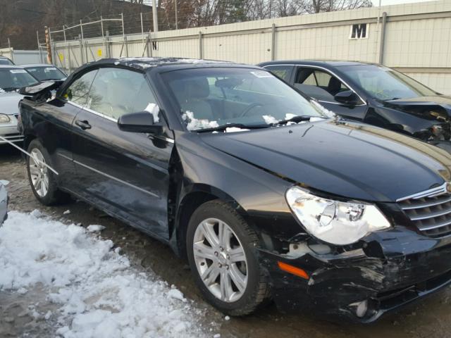 1C3BC5ED2AN165095 - 2010 CHRYSLER SEBRING TO BLACK photo 9